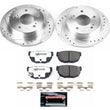 Load image into Gallery viewer, PowerStop Rear Z26 Street Warrior Brake Kit fits 1994-1998 Nissan 240SX - Main Product View