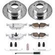 Load image into Gallery viewer, PowerStop Rear Z26 Street Warrior Brake Kit fits 1995-1999 BMW 318TI - Main Product View