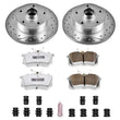 Load image into Gallery viewer, PowerStop Rear Z26 Street Warrior Brake Kit fits 1997-2001 Audi A4 / 1998 Audi A4 Avant - Main Product View