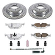 Load image into Gallery viewer, PowerStop Rear Z26 Street Warrior Brake Kit fits 2001-2005 BMW 325XI - Main Product View