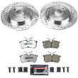 Load image into Gallery viewer, PowerStop Rear Z26 Street Warrior Brake Kit fits 2002-2004 Ford Focus SVT