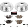 Load image into Gallery viewer, PowerStop Rear Z26 Street Warrior Brake Kit fits 2003-2005 Land Rover Range Rover Hse - Main Product View