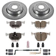 Load image into Gallery viewer, PowerStop Rear Z26 Street Warrior Brake Kit fits 2004-2007 BMW 525I / 530I / 2008-2009 BMW 528I - Main Product View