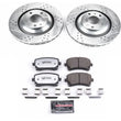 Load image into Gallery viewer, PowerStop Rear Z26 Street Warrior Brake Kit fits 2005-2011 Audi A6 / A6 Quattro - Main Product View