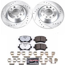 Load image into Gallery viewer, PowerStop Rear Z26 Street Warrior Brake Kit fits 2005-2011 Audi A6 / A6 Quattro - Main Product View