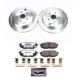 Load image into Gallery viewer, PowerStop Rear Z26 Street Warrior Brake Kit fits 2006-2007 Subaru B9 Tribeca / 2008-2014 Subaru Tribeca - Main Product View