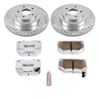 Load image into Gallery viewer, PowerStop Rear Z26 Street Warrior Brake Kit fits 2006-2007 Subaru Impreza WRX - Main Product View