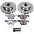 Load image into Gallery viewer, PowerStop Rear Z26 Street Warrior Brake Kit fits 2006-2008 BMW 750LI / 2006-2008 BMW 750I / 2005-2008 BMW 760LI / 2005-200...