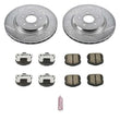 Load image into Gallery viewer, PowerStop Rear Z26 Street Warrior Brake Kit fits 2006-2013 Chevrolet Corvette - Main Product View