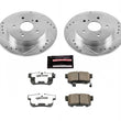 Load image into Gallery viewer, PowerStop Rear Z26 Street Warrior Brake Kit fits 2007-2013 Suzuki SX4 - Main Product View