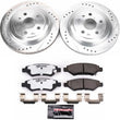 Load image into Gallery viewer, PowerStop Rear Z26 Street Warrior Brake Kit fits 2008-2014 Cadillac CTS / 2010-2014 Cadillac CTS Luxury / 2010-2015 Chevro...