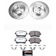 Load image into Gallery viewer, PowerStop Rear Z26 Street Warrior Brake Kit fits 2009-2016 Audi A4 / 2009-2016 Audi A4 Quattro / 2010-2014 Audi A5 / 2008-...