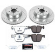 Load image into Gallery viewer, PowerStop Rear Z26 Street Warrior Brake Kit fits 2011-2018 BMW X5 / X6 - Main Product View