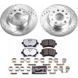Load image into Gallery viewer, PowerStop Rear Z26 Street Warrior Brake Kit fits 2013 Audi A3 Quattro / 2010 Volkswagen Golf - Main Product View