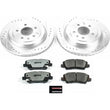 Load image into Gallery viewer, PowerStop Rear Z26 Street Warrior Brake Kit fits 2013-2018 Cadillac ATS - Main Product View