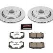 Load image into Gallery viewer, PowerStop Rear Z26 Street Warrior Brake Kit fits 2014-2019 Chevrolet Corvette Stingray - Main Product View
