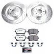 Load image into Gallery viewer, PowerStop Rear Z26 Street Warrior Brake Kit fits 2016-2018 Audi A7 Quattro / 2013-2018 Audi S6 / 2013-2018 Audi S7 / 2013-...