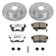 Load image into Gallery viewer, PowerStop Rear Z26 Street Warrior Brake Kit fits 2016-2022 Acura ILX / 2005-2007 Honda Accord Hybrid / 2015 Honda Civic EX