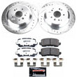 Load image into Gallery viewer, PowerStop Rear Z26 Street Warrior Brake Kit fits 2017-2020 Acura MDX - Main Product View