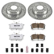 Load image into Gallery viewer, PowerStop Rear Z26 Street Warrior Brake Kit fits Audi Allroad / 2001-2005 Audi Allroad Quattro - Main Product View