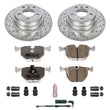Load image into Gallery viewer, PowerStop Rear Z26 Street Warrior Brake Kit fits BMW X5 / 2001-2006 BMW X5 3.0I / 2000-2004 BMW X5 4.4I - Main Product View
