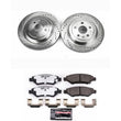 Load image into Gallery viewer, PowerStop Rear Z26 Street Warrior Brake Kit fits Cadillac CTS / 2008-2014 Cadillac CTS / 2010-2014 Cadillac CTS Luxury - M...