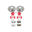 Load image into Gallery viewer, PowerStop Rear Z26 Street Warrior Brake Kit w/Calipers fits 1997-2001 Honda Prelude