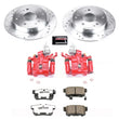 Load image into Gallery viewer, PowerStop Rear Z26 Street Warrior Brake Kit w/Calipers fits 1998-2002 Honda Accord EX