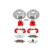 Load image into Gallery viewer, PowerStop Rear Z26 Street Warrior Brake Kit w/Calipers fits 1999-2004 Jeep Grand Cherokee