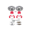 Load image into Gallery viewer, PowerStop Rear Z26 Street Warrior Brake Kit w/Calipers fits 2001-2005 BMW 325XI