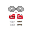 Load image into Gallery viewer, PowerStop Rear Z26 Street Warrior Brake Kit w/Calipers fits 2001-2005 Mazda Miata
