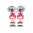 Load image into Gallery viewer, PowerStop Rear Z26 Street Warrior Brake Kit w/Calipers fits 2004-2007 Buick Rainier / 2003-2006 Chevrolet SSR / 2002-2009 ...