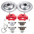 Load image into Gallery viewer, PowerStop Rear Z26 Street Warrior Brake Kit w/Calipers fits 2004-2010 BMW X3