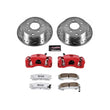 Load image into Gallery viewer, PowerStop Rear Z26 Street Warrior Brake Kit w/Calipers fits 2004-2012 Mitsubishi Eclipse / Galant
