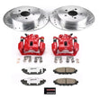 Load image into Gallery viewer, PowerStop Rear Z26 Street Warrior Brake Kit w/Calipers fits 2005 Subaru Legacy / 2005 Subaru Outback