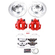 Load image into Gallery viewer, PowerStop Rear Z26 Street Warrior Brake Kit w/Calipers fits 2006 BMW 325I / 2007-2010 BMW 328I