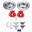 Load image into Gallery viewer, PowerStop Rear Z26 Street Warrior Brake Kit w/Calipers fits 2006 BMW 330CI