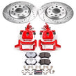 Load image into Gallery viewer, PowerStop Rear Z26 Street Warrior Brake Kit w/Calipers fits 2009 Audi A3 / 2006-2009 Audi A3 Quattro