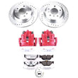 Load image into Gallery viewer, PowerStop Rear Z26 Street Warrior Brake Kit w/Calipers fits 2011-2013 BMW 328I / 2011-2013 BMW 328I xDrive