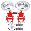 Load image into Gallery viewer, PowerStop Rear Z26 Street Warrior Brake Kit w/Calipers fits 2012 Ford Mustang / 2012 Ford Mustang Shelby GT500