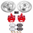 Load image into Gallery viewer, PowerStop Rear Z26 Street Warrior Brake Kit w/Calipers fits 2015-2018 Volkswagen GTI / 2015-2021 Volkswagen Golf / 2017-20...