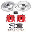 Load image into Gallery viewer, PowerStop Rear Z26 Street Warrior Brake Kit w/Calipers fits 2016-2020 Nissan Maxima