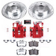 Load image into Gallery viewer, PowerStop Rear Z26 Street Warrior Brake Kit w/Calipers fits Audi A6 / 1998-2004 Audi A6 Quattro