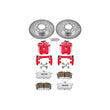 Load image into Gallery viewer, PowerStop Rear Z26 Street Warrior Brake Kit w/Calipers fits Audi TT / 2002 Audi TT Quattro Alms Edition / 2000-2006 Audi T...