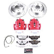 Load image into Gallery viewer, PowerStop Rear Z26 Street Warrior Brake Kit w/Calipers fits BMW X1 / 2013-2015 BMW X1 SDRIVE28I