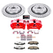 Load image into Gallery viewer, PowerStop Rear Z26 Street Warrior Brake Kit w/Calipers fits Cadillac XLR / 2006-2009 Cadillac XLR V / 2005-2013 Chevrolet ...
