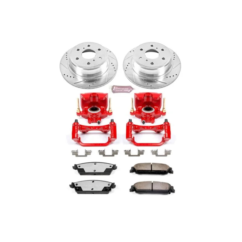 PowerStop Rear Z36 & Tow Brake Kit w/Calipers fits 2007-2014 Cadillac Escalade / 2009-2013 Cadillac Escalade Hybrid / 2011...