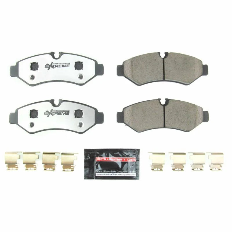 PowerStop Rear Z36 & Tow Brake Pads w/Hardware fits 2019 2020 Freightliner Sprinter 1500 / 2019-2021 Freightliner Sprinter...