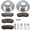 Load image into Gallery viewer, PowerStop Rear Z36 Truck &amp; Tow Brake Kit fits 1996-1997 Lexus LX450 / 1993-1997 Toyota Land Cruiser - Main Product View