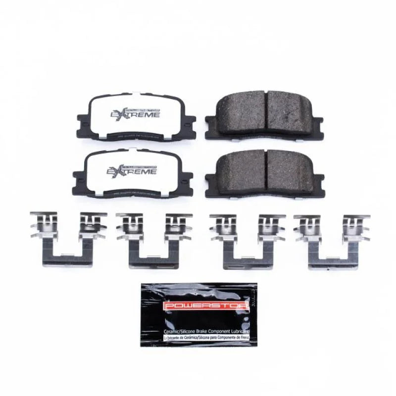 PowerStop Rear Z36 Truck & Tow Brake Pads w/Hardware fits 2002-2003 Lexus ES300 / 2004-2006 Lexus ES330 / 2002-2006 Toyota...